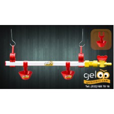 40 CM NİPEL SULUK SİSTEMİ YAYLI ÇANAK